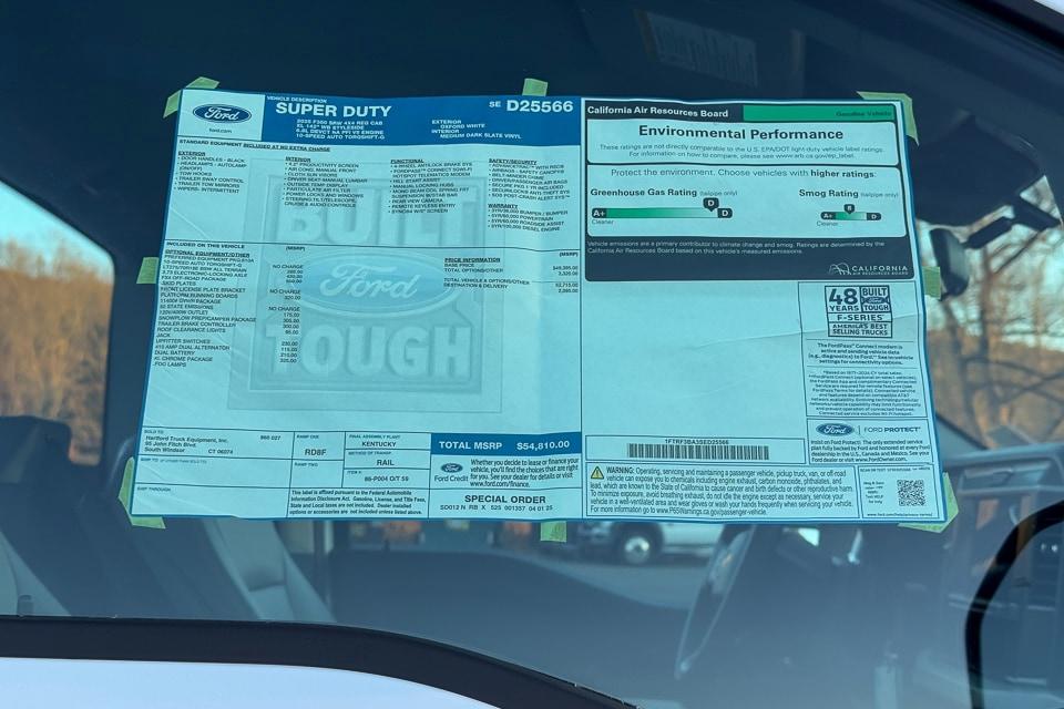 new 2025 Ford F-350 car, priced at $64,900