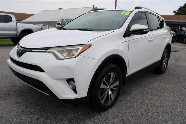 used 2018 Toyota RAV4 car, priced at $15,995