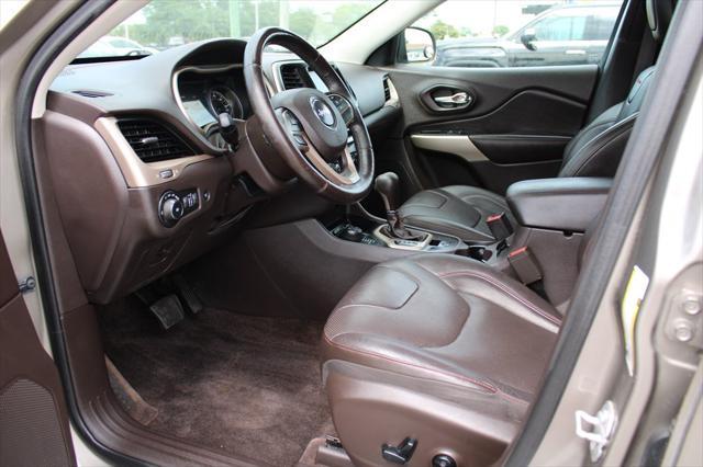 used 2017 Jeep Cherokee car, priced at $15,198