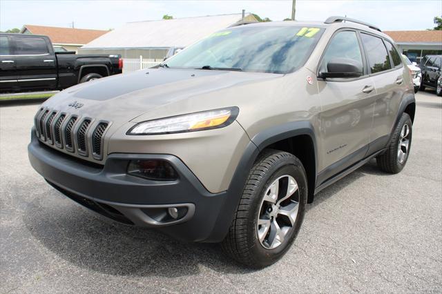 used 2017 Jeep Cherokee car, priced at $15,198