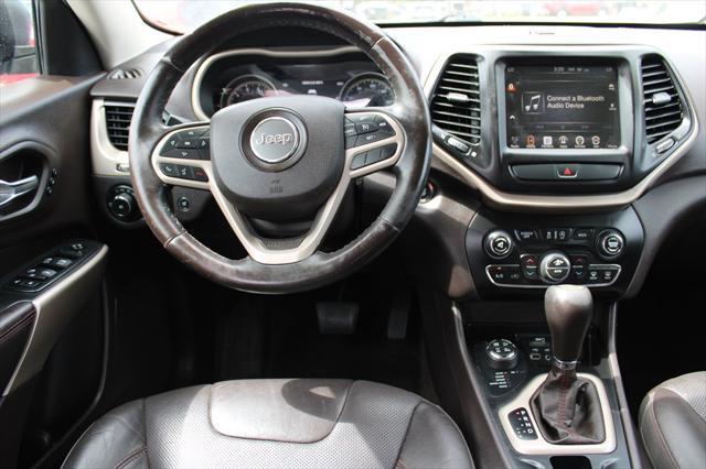 used 2017 Jeep Cherokee car, priced at $15,198