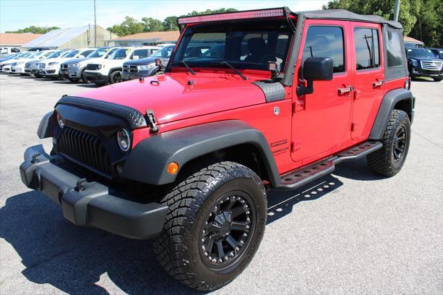 used 2017 Jeep Wrangler Unlimited car, priced at $23,995