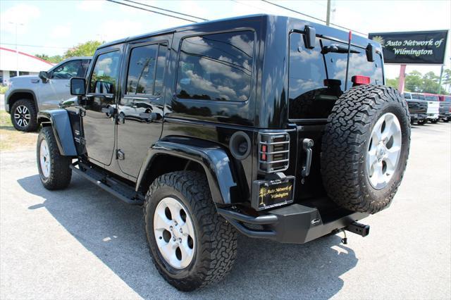 used 2013 Jeep Wrangler Unlimited car, priced at $16,698