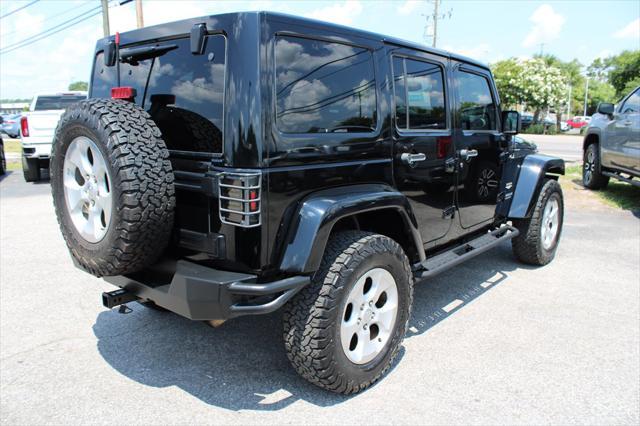 used 2013 Jeep Wrangler Unlimited car, priced at $16,698