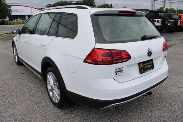 used 2017 Volkswagen Golf Alltrack car, priced at $17,880