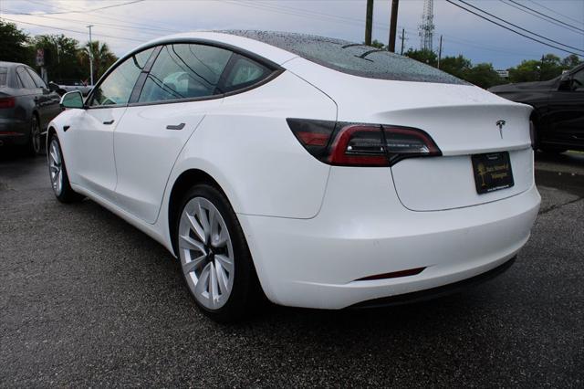 used 2021 Tesla Model 3 car, priced at $27,995