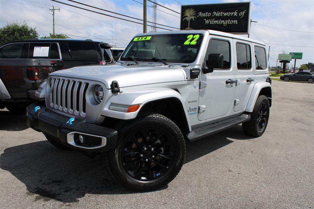 used 2022 Jeep Wrangler Unlimited 4xe car, priced at $34,698