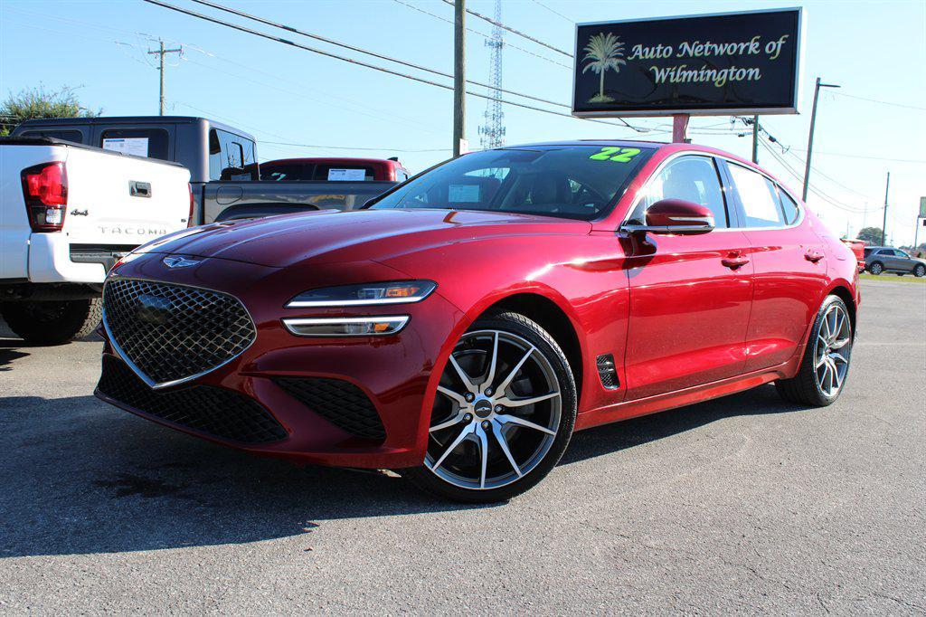 used 2022 Genesis G70 car, priced at $30,995