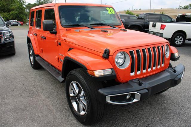 used 2020 Jeep Wrangler Unlimited car, priced at $26,990