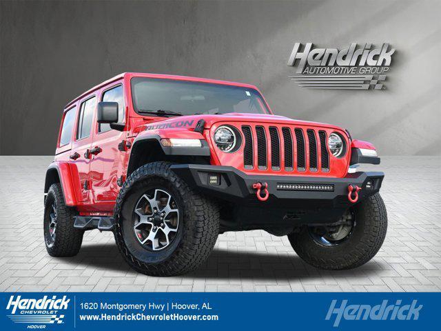 used 2020 Jeep Wrangler Unlimited car, priced at $38,595