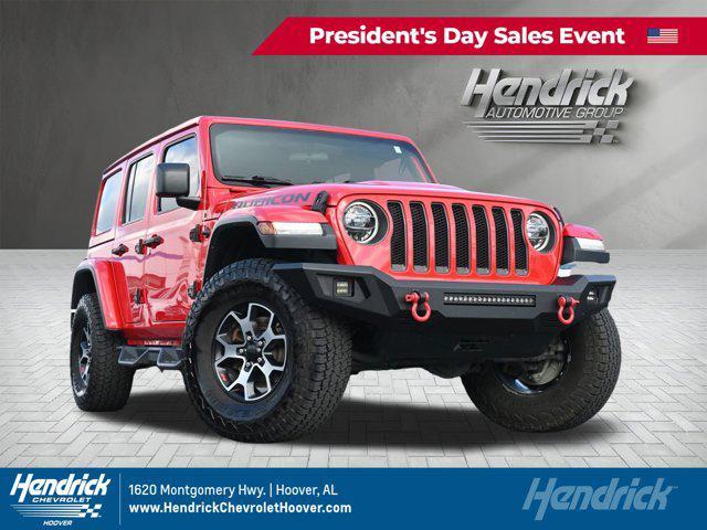 used 2020 Jeep Wrangler Unlimited car, priced at $33,898