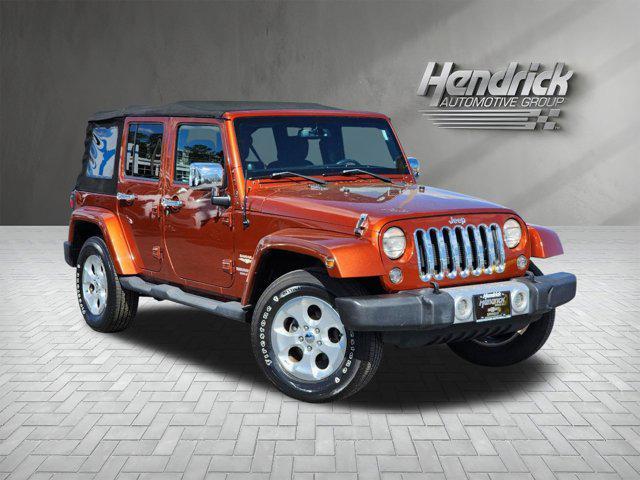 used 2014 Jeep Wrangler Unlimited car, priced at $19,466