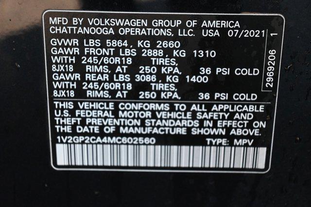 used 2021 Volkswagen Atlas car, priced at $24,988