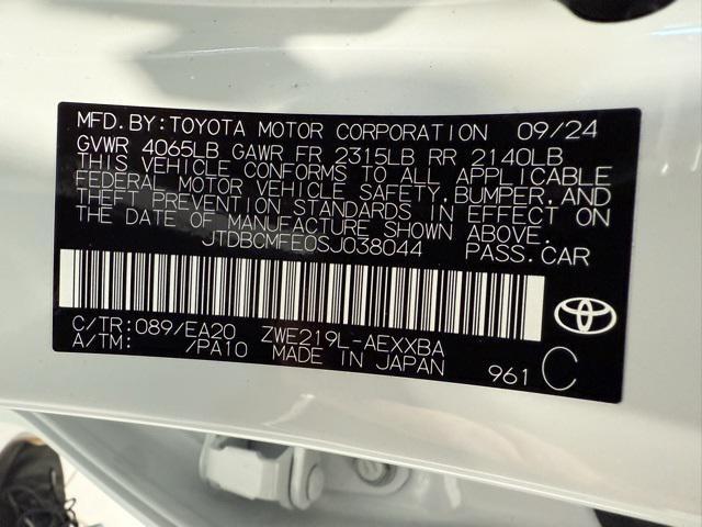 new 2025 Toyota Corolla Hybrid car, priced at $31,172