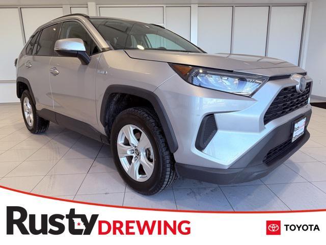 used 2021 Toyota RAV4 Hybrid car, priced at $23,454