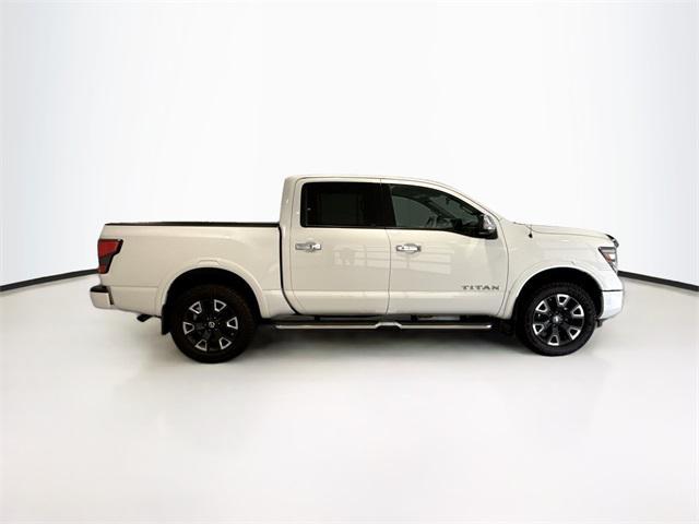 used 2021 Nissan Titan car, priced at $30,407