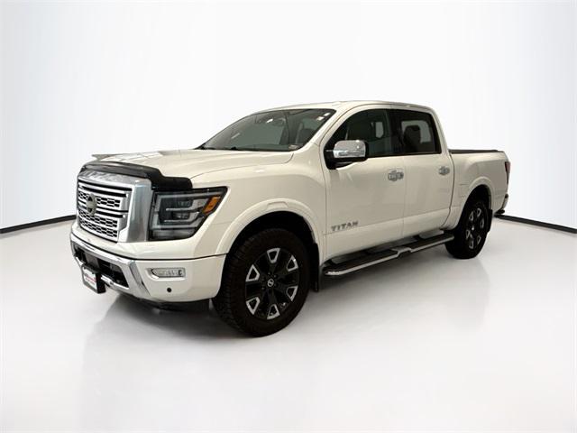 used 2021 Nissan Titan car, priced at $30,407
