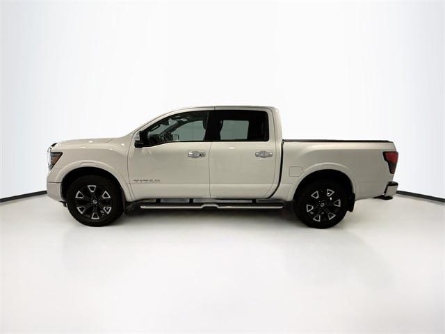 used 2021 Nissan Titan car, priced at $30,407