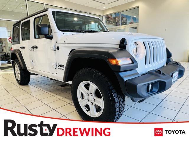 used 2022 Jeep Wrangler Unlimited car, priced at $32,722