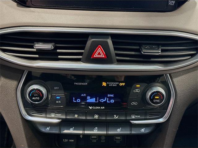 used 2020 Hyundai Santa Fe car, priced at $19,980