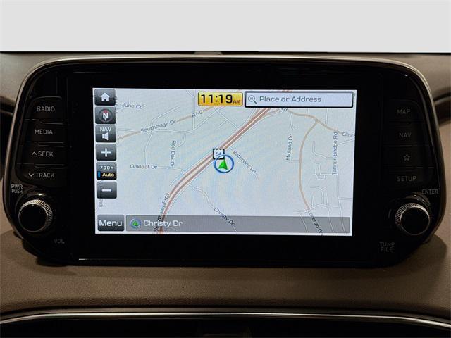 used 2020 Hyundai Santa Fe car, priced at $19,980
