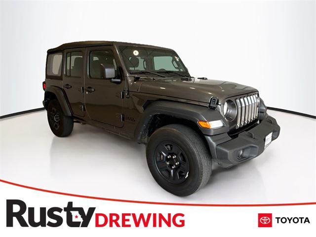 used 2022 Jeep Wrangler Unlimited car, priced at $27,900