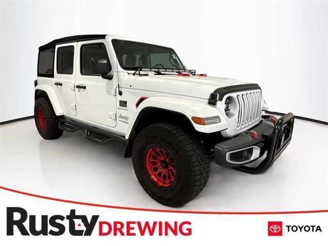 used 2021 Jeep Wrangler Unlimited 4xe car, priced at $34,753