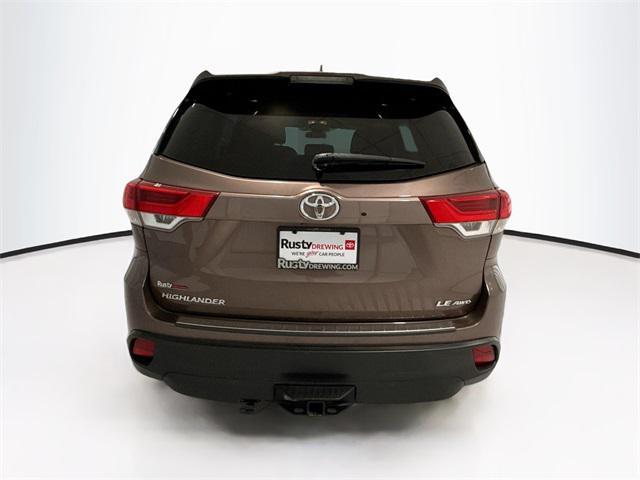 used 2019 Toyota Highlander car, priced at $28,374