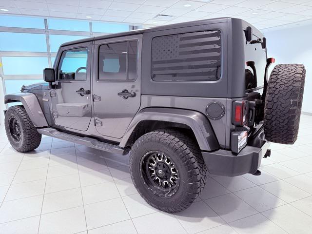 used 2017 Jeep Wrangler Unlimited car, priced at $21,542