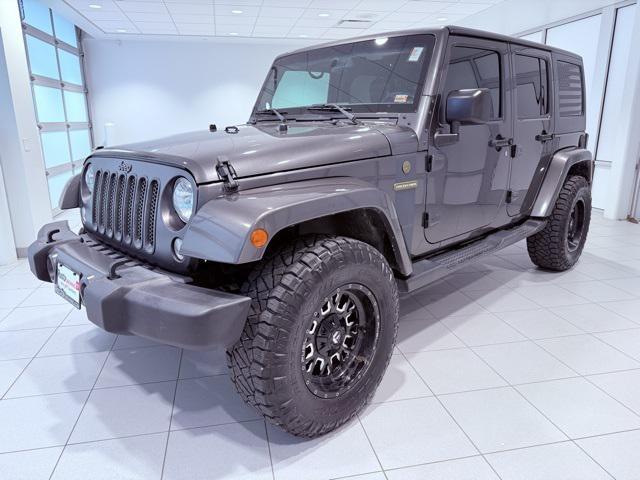 used 2017 Jeep Wrangler Unlimited car, priced at $21,542