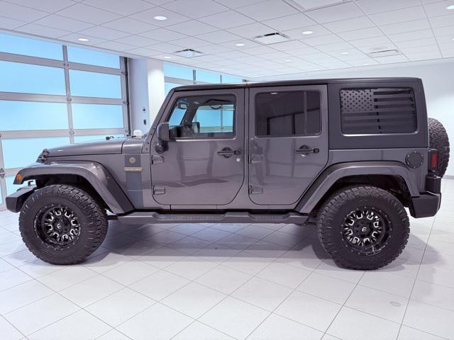 used 2017 Jeep Wrangler Unlimited car, priced at $21,542