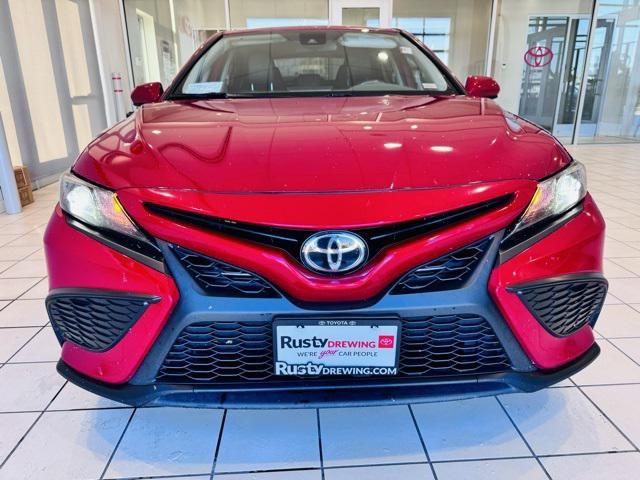 used 2021 Toyota Camry car, priced at $22,077