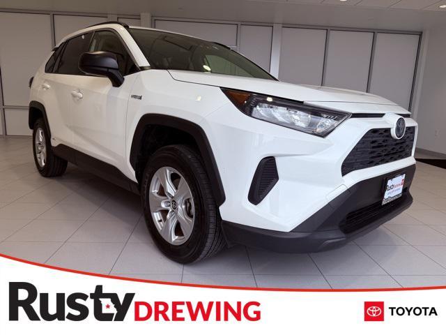 used 2021 Toyota RAV4 Hybrid car, priced at $30,222