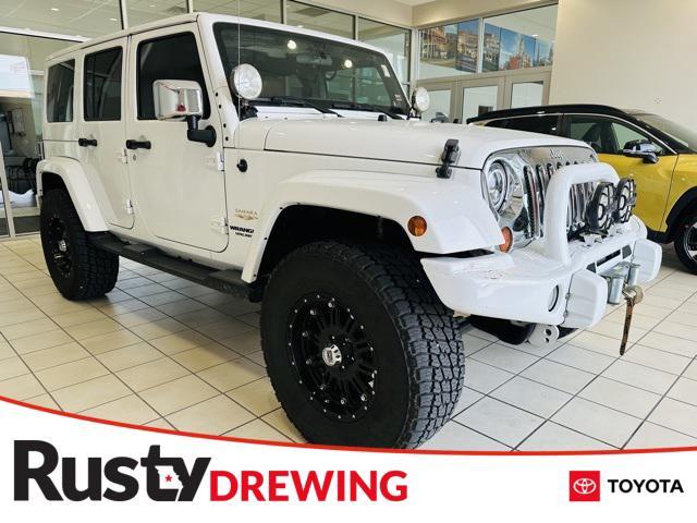 used 2012 Jeep Wrangler Unlimited car, priced at $21,980
