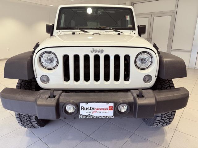 used 2017 Jeep Wrangler Unlimited car, priced at $22,342