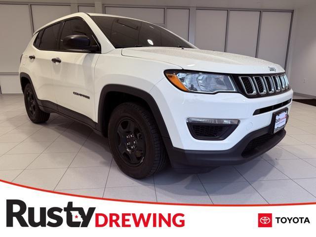 used 2018 Jeep Compass car, priced at $13,820