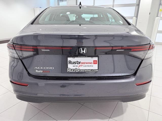 used 2023 Honda Accord car, priced at $27,636