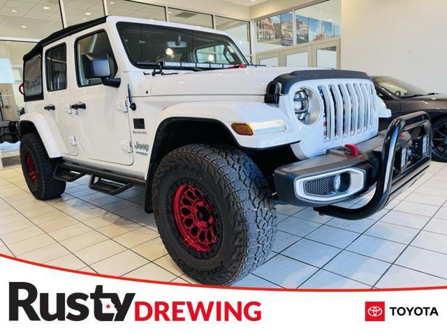 used 2021 Jeep Wrangler Unlimited car, priced at $38,225