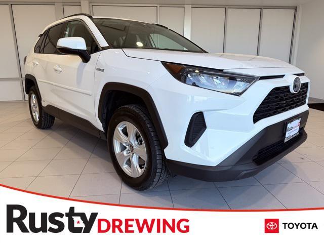 used 2021 Toyota RAV4 Hybrid car, priced at $28,306