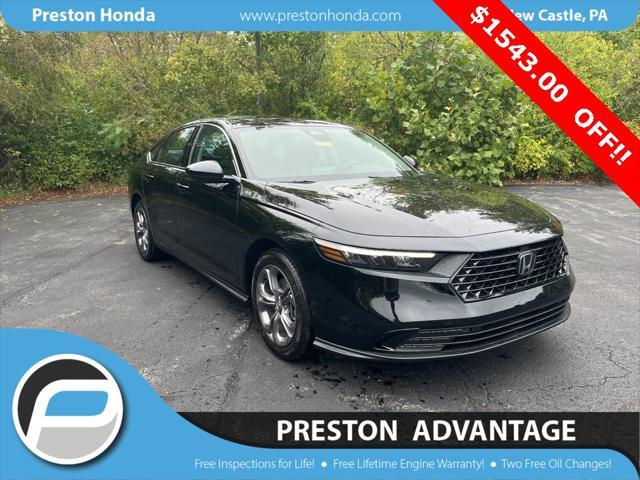 new 2024 Honda Accord car, priced at $29,462