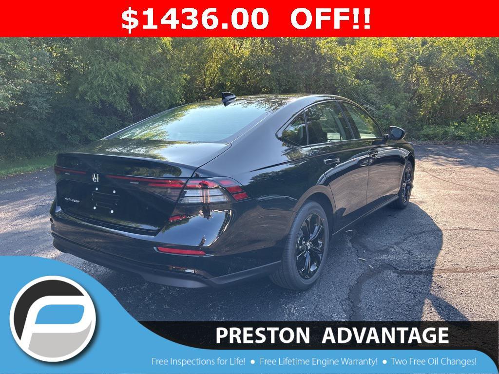 new 2025 Honda Accord car, priced at $30,274