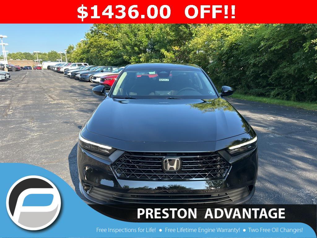 new 2025 Honda Accord car, priced at $30,274