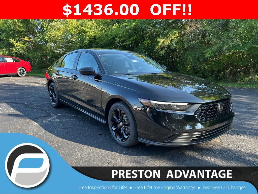 new 2025 Honda Accord car, priced at $30,274
