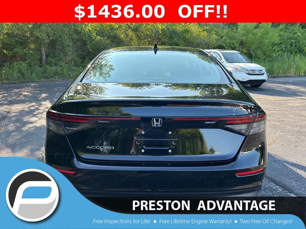 new 2025 Honda Accord car, priced at $30,274