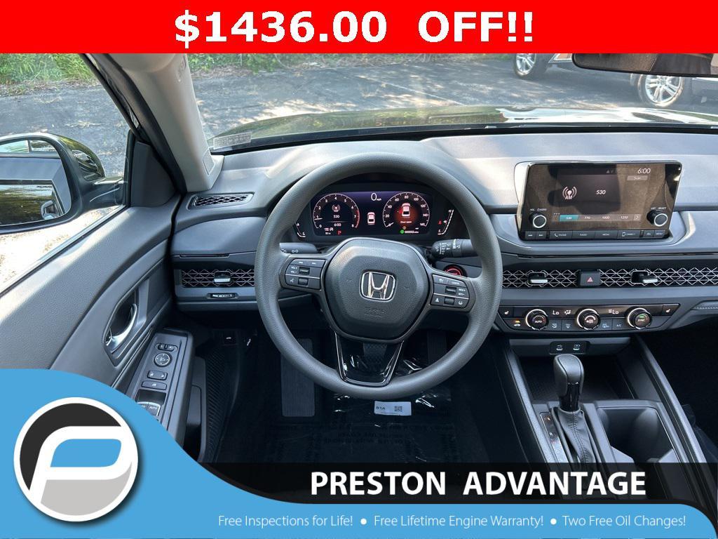 new 2025 Honda Accord car, priced at $30,274