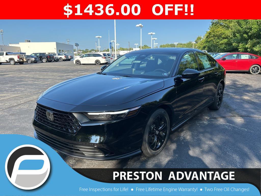 new 2025 Honda Accord car, priced at $30,274