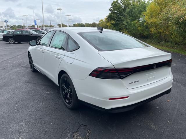 new 2025 Honda Accord car, priced at $31,321