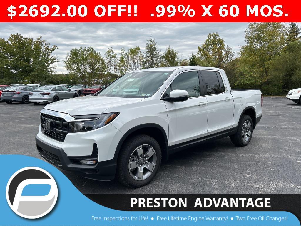 new 2025 Honda Ridgeline car, priced at $42,193