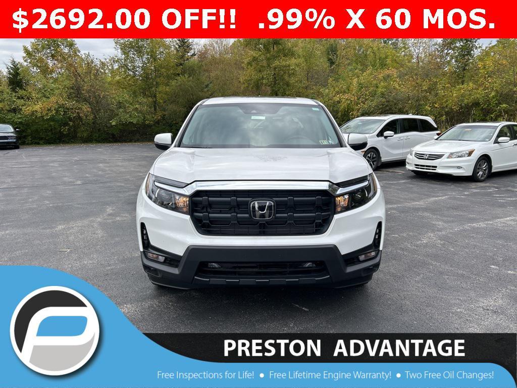 new 2025 Honda Ridgeline car, priced at $42,193