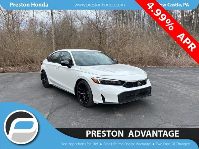 new 2025 Honda Civic car, priced at $29,000